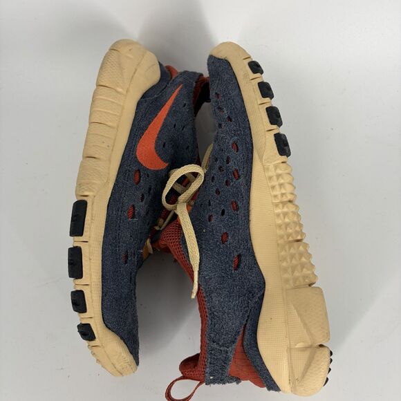 Nike Free Trail 5.0 Shoes Size 8 Mens Navy Red Running Hiking Outdoor Sneaker